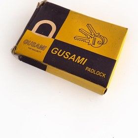 تصویر قفل آویز طلایی سایز 75 