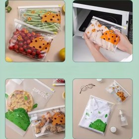 تصویر زیپ لاک طرح کوکی 