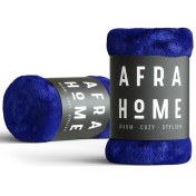 تصویر پتو نوجوان افرا کلکسیون چهارفصل سایز 180*140 سانتی متر رنگ آبی کاربنی کالای خواب و شال مبل و پتو - زمان تحویل 13 الی 15 روز کاری