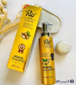 تصویر شامپو مو بدون سولفات آرگان 500میل ریو Rio Shampoo Argan Free Sulfate 500ml