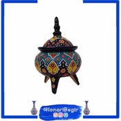 تصویر شکلات خوری میناکاری کوکب Kokab Enamel Candy Bowl