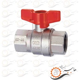 تصویر شیر گازی دسته کلیدی سیم ایتالیا Italy wire key handle gas valve