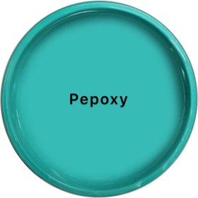 تصویر رنگ خمیری سبزآبی 