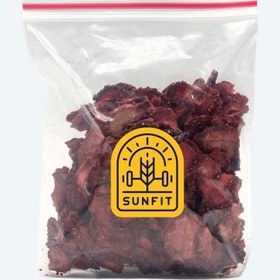 تصویر تاپینگ توت فرنگی خشک سان فیت 