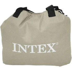 تصویر تخت بادی دو نفره مخمل با روکش فوم intex 67954