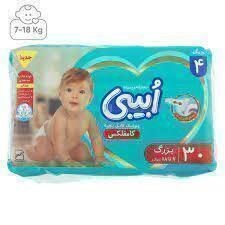 تصویر پوشک بچه اوبیبی مدل کامفلکس سایز 4 بسته 30 عددی Obaby Diaper Comflex No4 30pcs