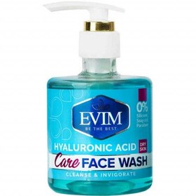 تصویر ژل شستشوی هیالورونیک اسید و آبرسان قوی ایویم حجم 250 میلی لیتر Evim Hyaluronic Acid Face Wash Gel 250 ml