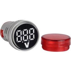 تصویر ولت متر DC سیگنالی گرد 