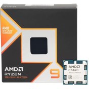 تصویر پردازنده کامپیوتر ای ام دی Ryzen 9 9950X3D Box AMD Ryzen 9 9950X3D Box Computer Processor