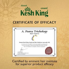 تصویر روغن موی گیاهی آیورودا ضد ریزش مو برند کش کینگ ۵۰ میل Kesh king