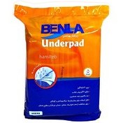 تصویر زیر انداز بیمار ایرانی دروشیت بنلا سایز 60*90 ا under pad benla under pad benla