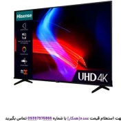 تصویر تلویزیون ۵۵ اینچ هایسنس مدل 55A62NS فورکی اسمارت 2024 Hisense LED TV 55A62NS