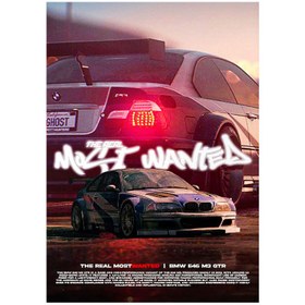 تصویر متال پوستر مستر پیکد طرح Need for Speed Most Wanted NFS کد PCD-MB1159 