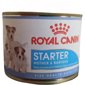 تصویر کنسرو سگ رویال کنین مدل Starter Mother &amp; Babydog وزن 195 گرم 