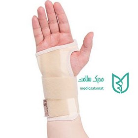 تصویر مچ بند آتل دار الاستیک دو طرفه آدور ا Ador Elastic Functional Wrist Splint Ador Elastic Functional Wrist Splint