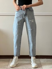 تصویر شلوار مام یخی زاپ دار 