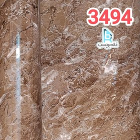 تصویر برچسب طرح سنگ کد 3494 (61cm x 25m) 