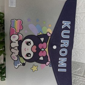 تصویر کاور پوشه‌ای دکمه‌دار کرومی 