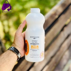 تصویر شامپو خانواده انواع موی بایفاس حاوی عصاره پاپایا و میوه پشن فورت حجم 750 میل FAMILY FRESH DÉLICE SHAMPOO ALL HAIR TYPES PAPAYA, PASSION FRUIT & MANGO 