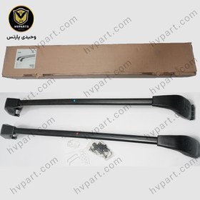 تصویر راک روف 206 و 207 فابریک طرح اورجینال با قوس میله مقاوم ترین نمونه Rock roof for peugeot 206 and 207