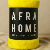 تصویر پتو لاواترا افرا 155*210 زرد 