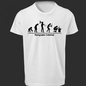 تصویر تی شرت طرح Photographer Evolution -1 