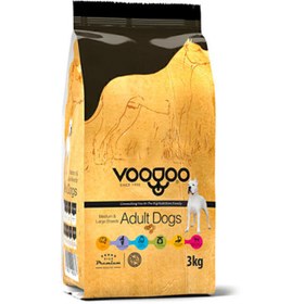 تصویر غذای خشک سگ وودو VooDoo Medium & Large Adult وزن 3 و 10 کیلوگرم 