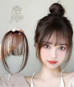 تصویر چتری فیک - قهوه ای تیره 