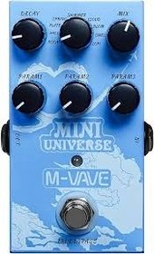 تصویر افکت ریورب M-Vave Mini Universe M vave mini universe reverb unit