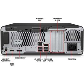 تصویر مینی کیس استوک اچ پی HP ProDesk 400 G7 SFF استوک i5 نسل 10 /رم 16/ 500gb 