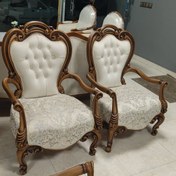 تصویر مبل استیل ۹ نفره مدل تیفونی 