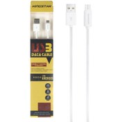 تصویر کابل تبدیل USB به microUSB کینگ استار مدل KS03A طول 1 متر 