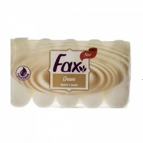 تصویر صابون زیبایی کرمی بسته 5 تایی 70 گرمی فاکس fax beauty soap