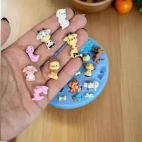 تصویر قالب سیلیکونی حیوانات 