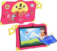 تصویر Atouch at Your Heart Atouch Android Tablet for Kids ، صفحه 7 اینچی صفحه نمایش Q37 EARNATE SMART TABLET ANTI-DROP Silicone Edge Wi-Fi ، بلوتوث ، بازی هایی با پایه داخلی (صورتی) Atouch at your heart ATOUCH Android Tablet For Kids, 7-Inch Screen Q37 Early Education Smart Tablet Anti-drop Silicone Edge Wi-Fi, Bluetooth, Games with Built-in Stand (Pink)