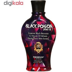 تصویر لوسیون سولاریوم پارامونت مدل Black Posion حجم 300 میل PARAMOUNT Black Posion