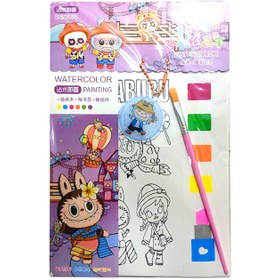 تصویر نقاشي آبرنگي 