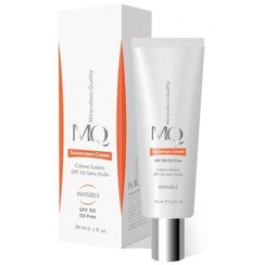 تصویر ضد آفتاب بی رنگMQفاقد چربی SPF50 