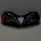 تصویر چراغ جلو ریو اسپورت مدل ابرویی 