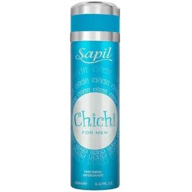 تصویر اسپری بدن مردانه مدل Chi Chi Blue حجم 200 میل ساپیل Sapil men's body spray, Chi Chi Blue model, volume 200 ml