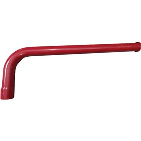 تصویر لوله اگزوز خم بلند دنباله عقب کامیون بنز 10تن قدیم (مرودشت) Ten-ton long bent exhaust pipe