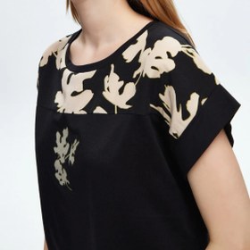 تصویر بلوز ادل شیک adL adL Patterned Embroidered T-shirt