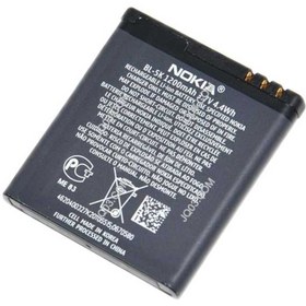 تصویر باتری اورجینال گوشی نوکیا N96 مدل BL-5F Nokia N96 - BL-5F Battery