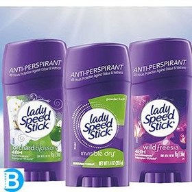 تصویر دئودورانت ضد تعریق زیر بغل بانوان Lady Speed ​​Stick 