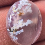 تصویر عقیق شجر بهاره نگین انگشتری Negin Shajar bahare