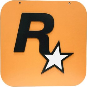 تصویر دیوارکوب مدل گیمینگ راک استار Rockstar 