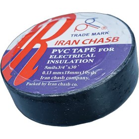 تصویر چسب برق مشکی 