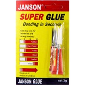 تصویر چسب قطره ای SUPER GLUE جانسون 