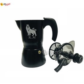 تصویر قهوه جوش رومانتیک هوم مدل MOKA_300 ا Espresso Maker 3 CUPS ROMANTIC HOME MODEL : MOKA_300 Espresso Maker 3 CUPS ROMANTIC HOME MODEL : MOKA_300