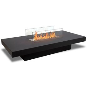 تصویر شومینه الکلی ، شومینه اتانولی گرد ethanol fireplace